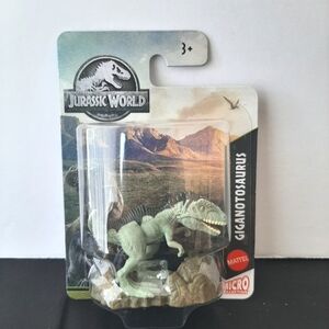 Jurassic World Giganotosaurus Dinosaur Micro Collection Mattel Figure 2" Toy